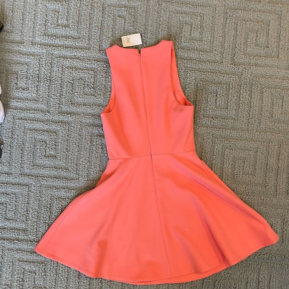 Elizabeth and James 4 Coral V Neck Dress - Picture 5 of 6